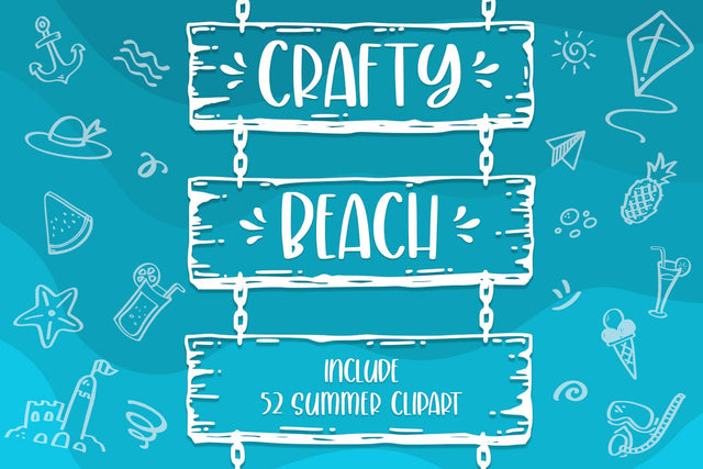 Crafty Beach Font Abo Daniel Studio 