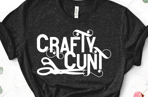 Crafty Cunt Adult SVG Design | So Fontsy SVG Crafting After Dark 