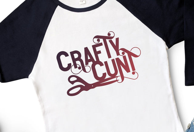 Crafty Cunt Adult SVG Design | So Fontsy SVG Crafting After Dark 