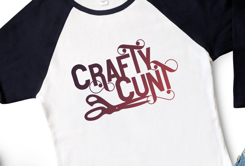 Crafty Cunt Adult SVG Design | So Fontsy SVG Crafting After Dark 
