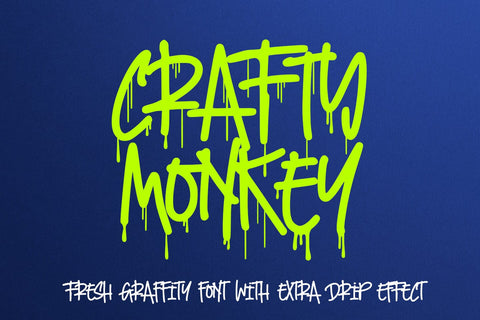 Crafty Monkey Font Abo Daniel Studio 