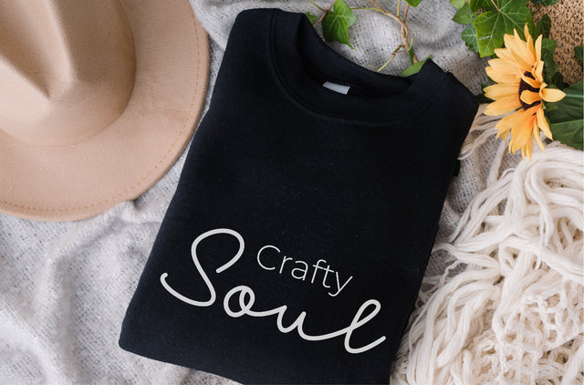Crafty Soul SVG, Craft Room Svg, Crafty Svg, Crafter Svg, Sewing Svg, Love To Craft Svg, Funny Crafter Svg, Messy Crafter Svg, svg for shirt SVG Fauz 