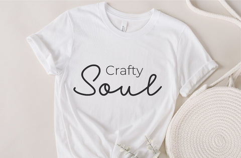 Crafty Soul SVG, Craft Room Svg, Crafty Svg, Crafter Svg, Sewing Svg, Love To Craft Svg, Funny Crafter Svg, Messy Crafter Svg, svg for shirt SVG Fauz 