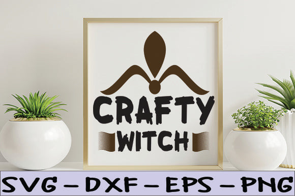 Crafty Witch SVG thesvgfactory 