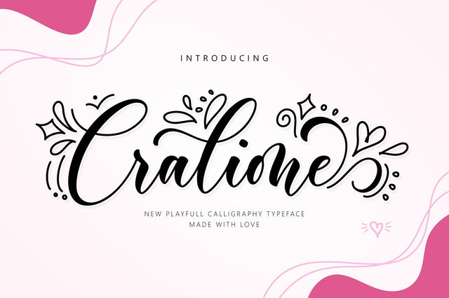 Cralione Script Font Jamaluddin 