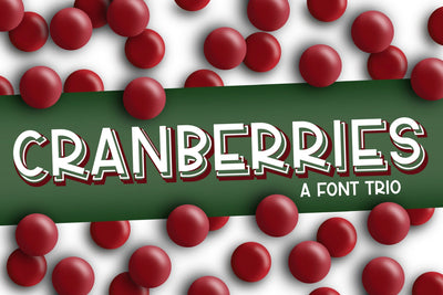 Cranberries Font Kitaleigh 