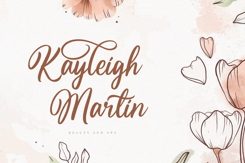 Cranberry - Modern Script Font Font Alpaprana Studio 