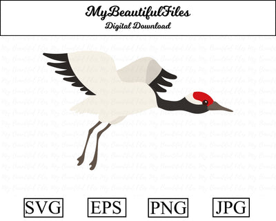 Crane - Animal SVG MyBeautifulFiles 