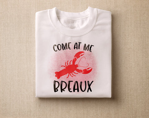 Crawfish Sublimation Designs Bundle, 6 Designs, Crawfish Quotes PNG Files, Put Some South In Your Mouth PNG, Come At Me Breaux PNG, Let's Get Cray PNG Sublimation HappyDesignStudio 