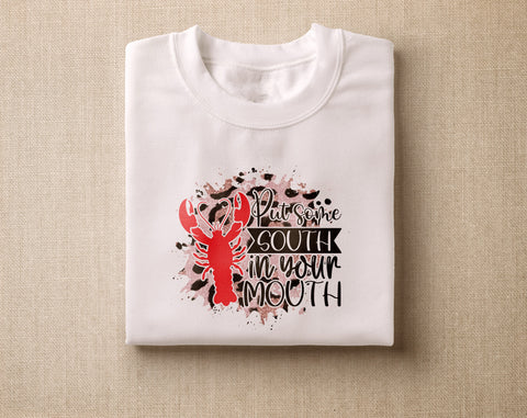 Crawfish Sublimation Designs Bundle, 6 Designs, Crawfish Quotes PNG Files, Put Some South In Your Mouth PNG, Come At Me Breaux PNG, Let's Get Cray PNG Sublimation HappyDesignStudio 