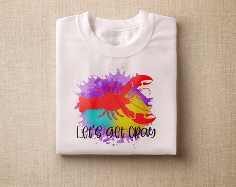 Crawfish Sublimation Designs Bundle, 6 Designs, Crawfish Quotes PNG Files, Put Some South In Your Mouth PNG, Come At Me Breaux PNG, Let's Get Cray PNG Sublimation HappyDesignStudio 