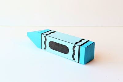 Crayon Gift Box SVG 3D Paper Risa Rocks It 