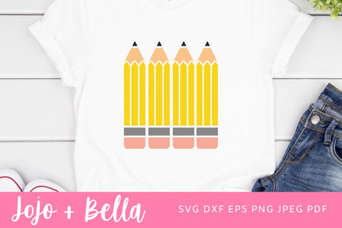 Crayon pencil bundle SVG, Crayon Split Monogram Svg, crayon svg, teacher svg, school svg, apple name frame svg, apple svg, apple monogram SVG Jojo&Bella 