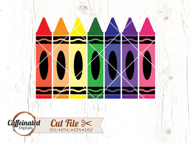 Crayon SVG, Crayon Set SVG SVG Caffeinated SVGs 
