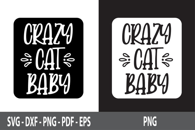 Crazy Cat Baby svg SVG nirmal108roy 