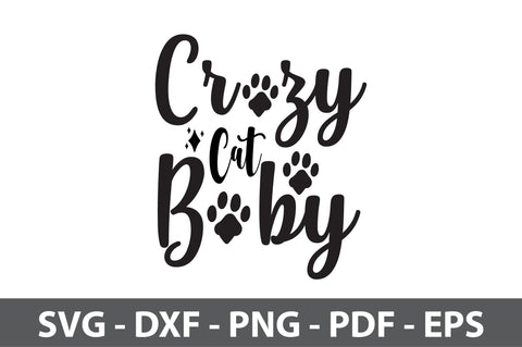 Crazy Cat Baby svg SVG nirmal108roy 