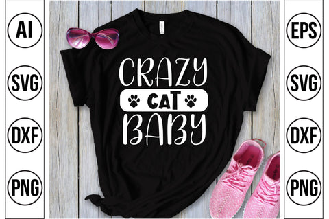 Crazy Cat Baby svg SVG orpitasn 