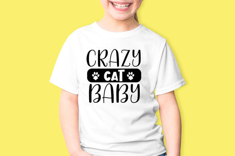 Crazy Cat Baby svg SVG orpitasn 