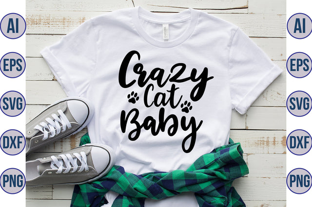 Crazy Cat Baby svg SVG orpitasn 