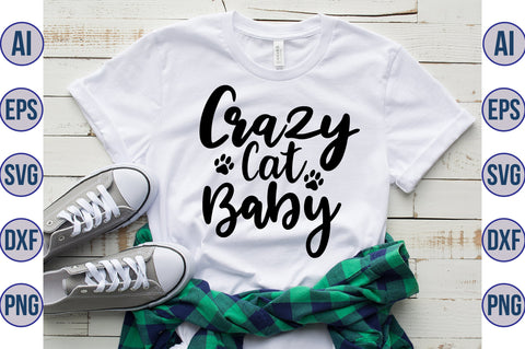 Crazy Cat Baby svg SVG orpitasn 