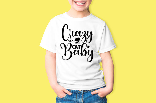 Crazy Cat Baby svg SVG orpitasn 