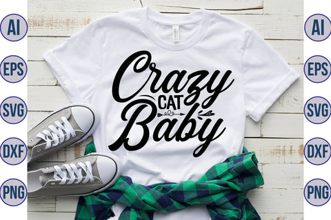 Crazy Cat Baby svg SVG orpitasn 