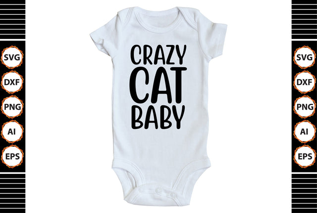 Crazy Cat Baby svg SVG shah alam 