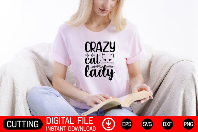 Crazy Cat Lady SVG CraftlabSvg29 
