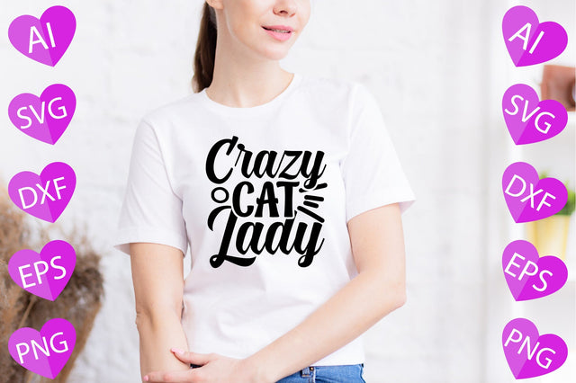 Crazy Cat Lady SVG CraftlabSvg29 