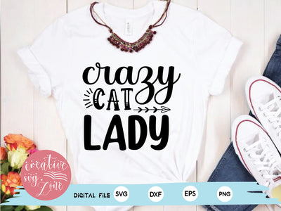 crazy cat lady SVG md faruk hossain 
