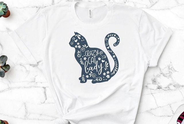 Crazy Cat Lady SVG So Fontsy Design Shop 
