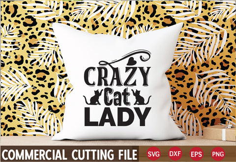 CRAZY-CAT-LADY SVG SVG CraftingStudio 