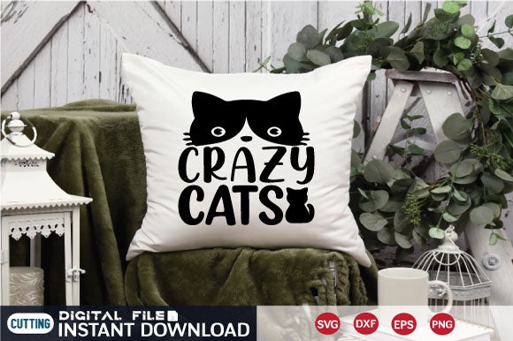Crazy cats SVG md faruk hossain 