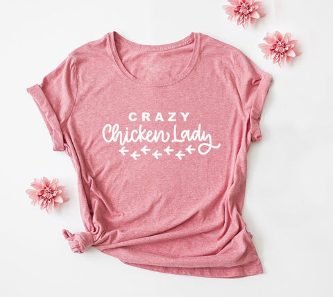 Crazy Chicken Lady Hand Lettered SVG Cut File (Copy) SVG Cursive by Camille 