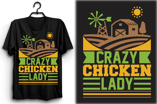 crazy chicken lady SVG SVGista 
