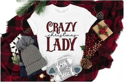 Crazy Christmas Lady Sublimation Sublimation Jagonath Roy 