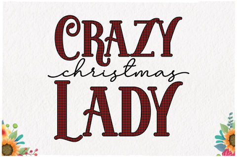 Crazy Christmas Lady Sublimation Sublimation Jagonath Roy 