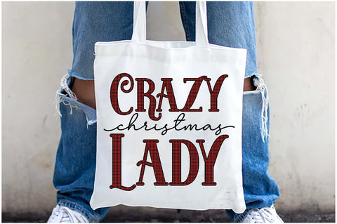 Crazy Christmas Lady Sublimation Sublimation Jagonath Roy 