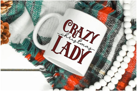 Crazy Christmas Lady Sublimation Sublimation Jagonath Roy 