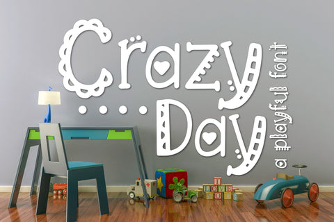 Crazy Day Font Kitaleigh 