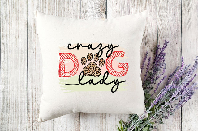 Crazy dog lady Sublimation Sublimation SVGista 