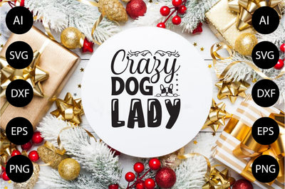 Crazy Dog Lady SVG CraftlabSvg29 