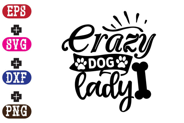 Crazy dog lady SVG Nurstore 