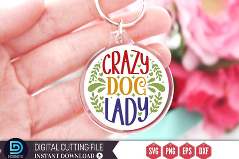 Crazy dog lady SVG SVG DESIGNISTIC 