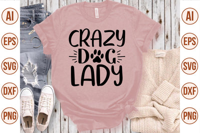 Crazy Dog Lady svg SVG nirmal108roy 