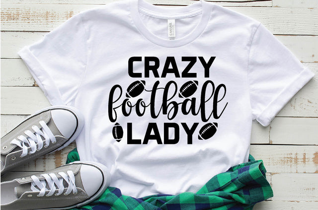 crazy football lady SVG farhad farhad 