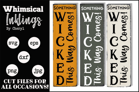 Crazy Halloween SVG Bundle SVG Whimsical Inklings 