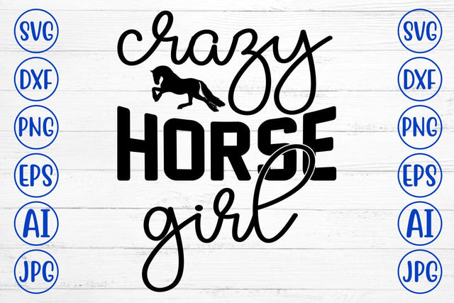 Crazy Horse Girl SVG Cut File SVG Syaman 