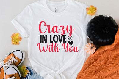 Crazy in Love With You SVG Cut File SVG BlackCatsMedia 