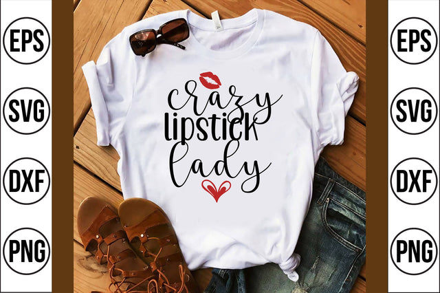 crazy lipstick lady svg SVG shah alam 